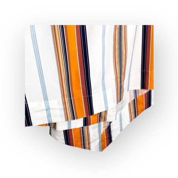new Habitual ᯾ Skylar Asymettrical Handkerchief Hem Skirt ᯾ Tangerine Stripe ᯾ 2 - Picture 14 of 16